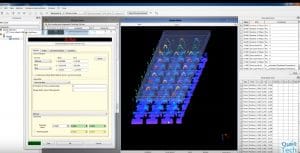 EVT Sofware Pin Inspection - Checking Count and Alignment of Pins with QuellTech Laser Scanner