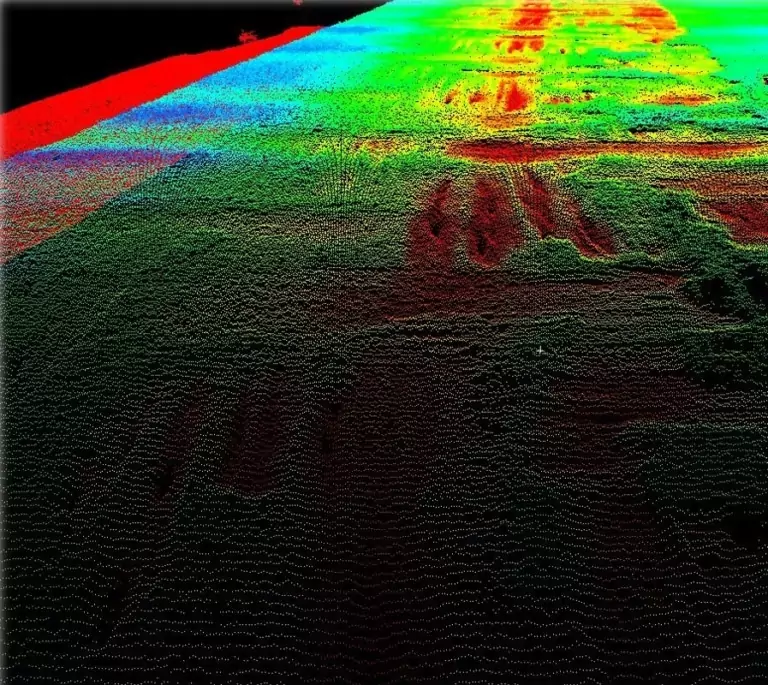 Surface inspection: Surface defects of a metal roll as a 3D point cloud