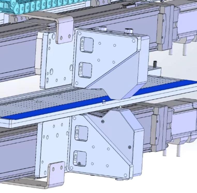Coating thickness measurement via differential measurement from two sides